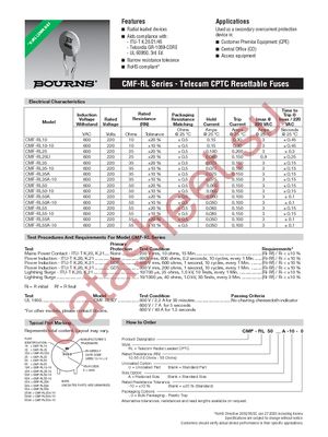 CMF-RL55A-0 datasheet  